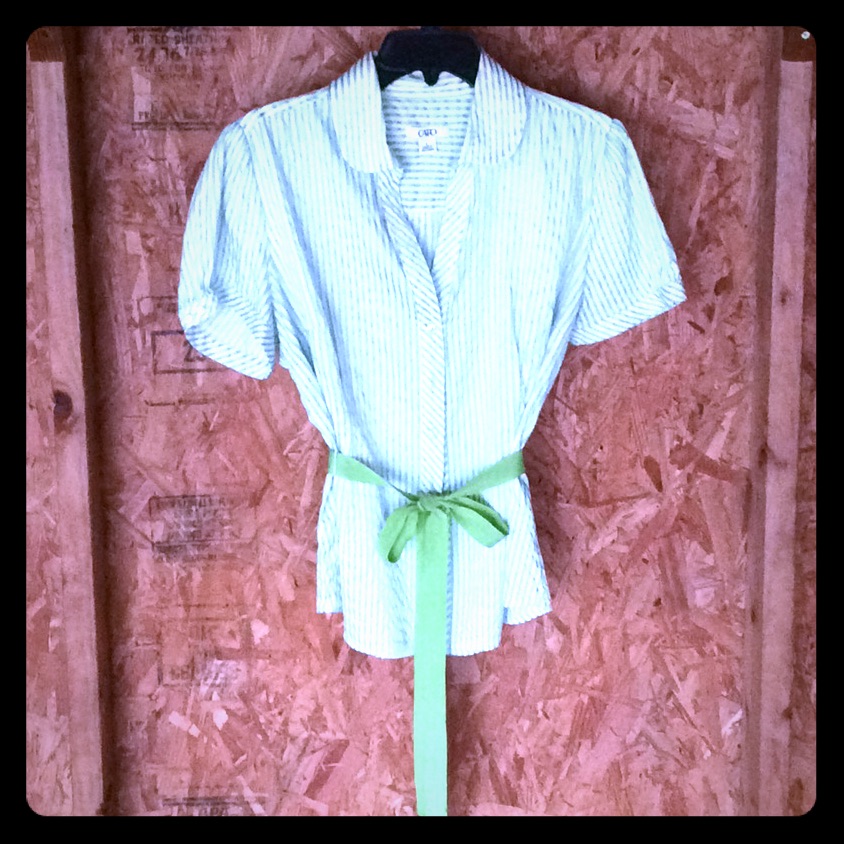 Cato Button-Down Blouse